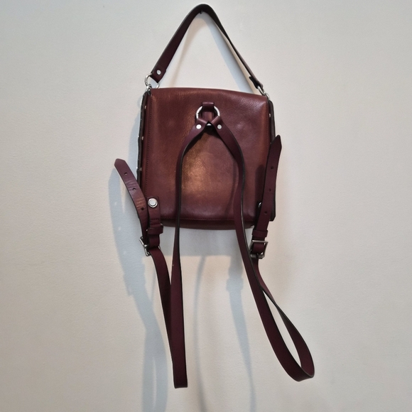 Rag & Bone Atlas Backpack In Burgundy - Picture 4 of 6